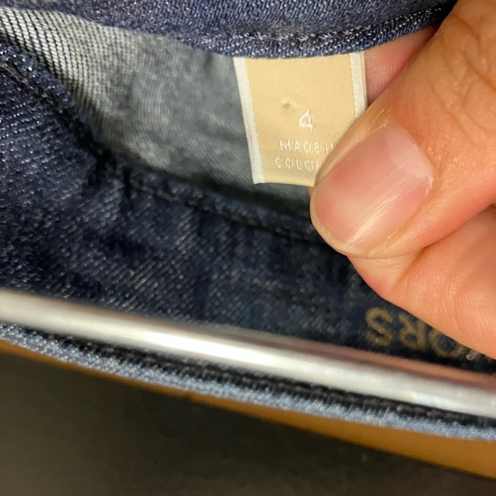 Michael Kors Skinny Jeans Blue Stretch Denim Mid Rise Size 4